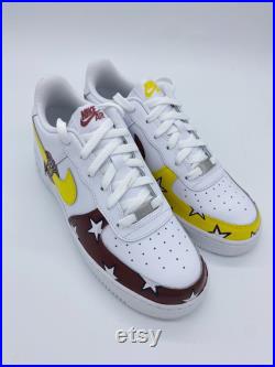 Women s 8.5 Hand-painted Florida State University Nike Air Force 1 s