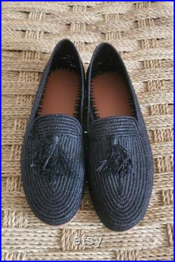 mules Sandals for womens, Handmade slip-on shoes,,Raffia mules Sandals for womens, Moroccan Sandals, Sandales Raffia naturelles